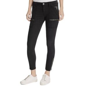 Joie NWT Black/Noir Mid-Rise Denim Park Skinny Denim Jeans Size 26